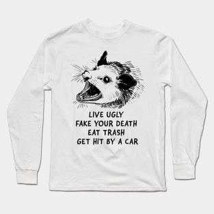 OPOSSUM QUOTES Long Sleeve T-Shirt